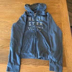 Hollister zipper hoodie